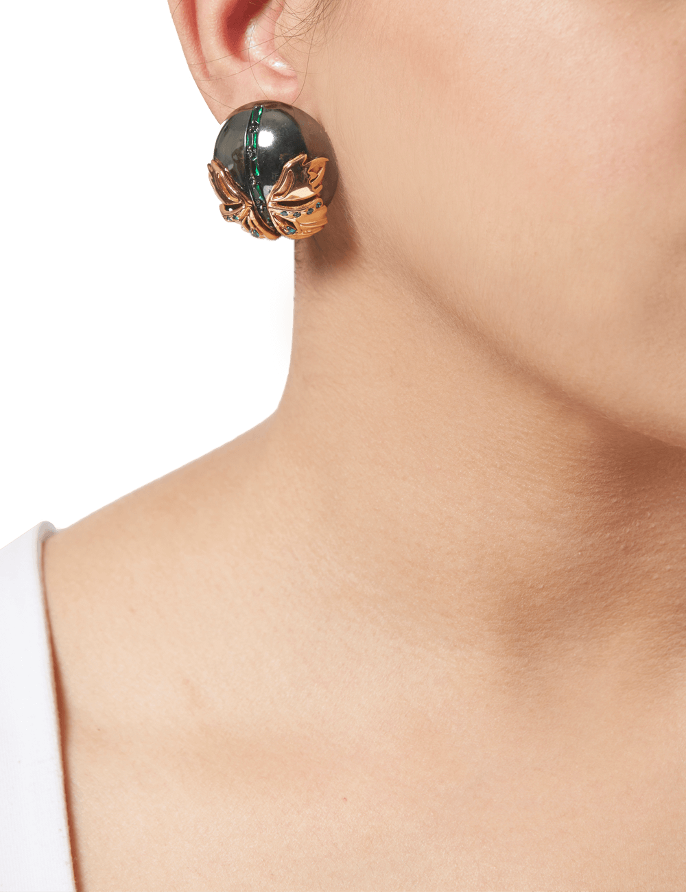 Kesardeep Impex Elegant Heart Hoops Harm Earrings For Office Wear Pure  Silver Jewelry at Rs 999/pair in Jaipur